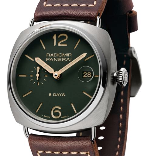 panerai's green dial collection